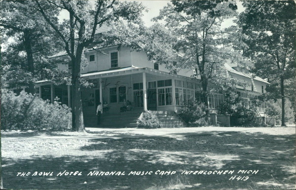 Interlochen Center for the Arts - Old Postcard View (newer photo)